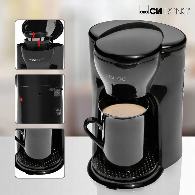 Крапельна кавоварка Clatronic KA 3356 : Відмінна крапельна кавоварка для кожного дня